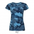 CAMO WOMEN - ROUND COLLAR T-SHIRT