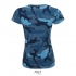 CAMO WOMEN - ROUND COLLAR T-SHIRT