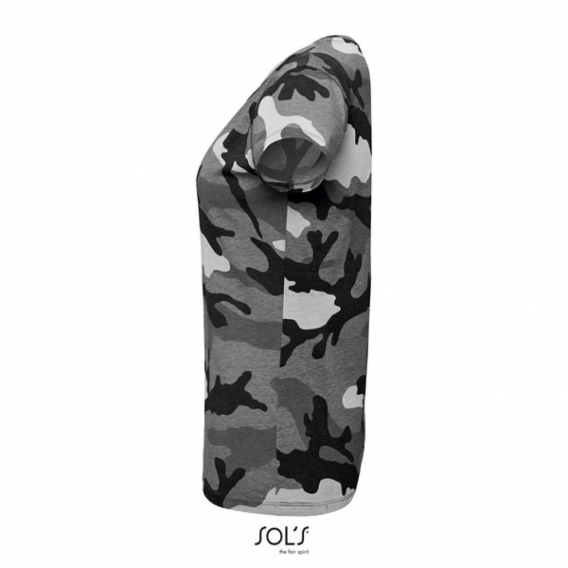 CAMO WOMEN - ROUND COLLAR T-SHIRT