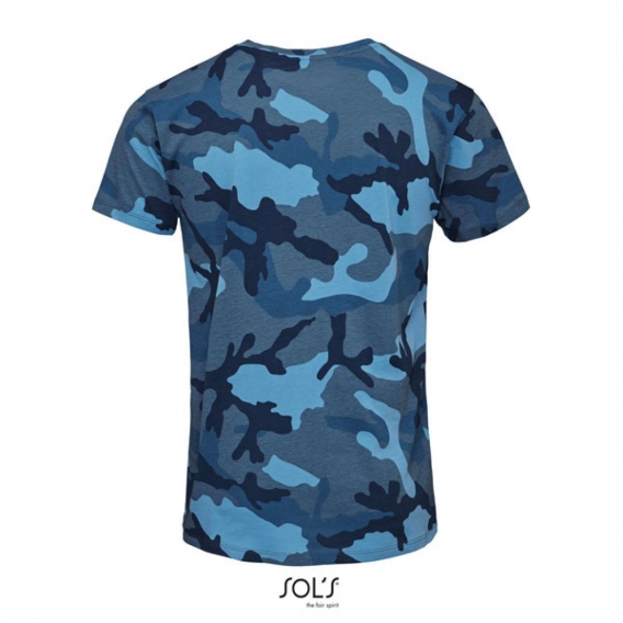 CAMO MEN - ROUND COLLAR T-SHIRT