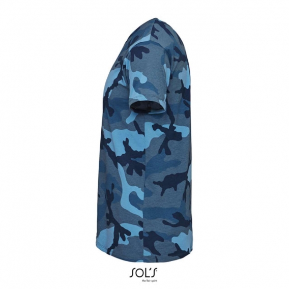 CAMO MEN - ROUND COLLAR T-SHIRT