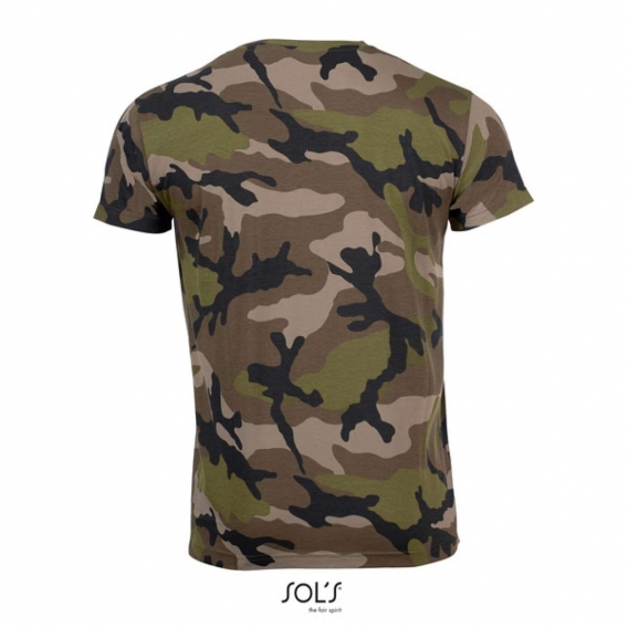 CAMO MEN - ROUND COLLAR T-SHIRT