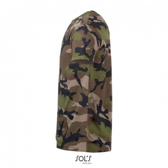 CAMO MEN - ROUND COLLAR T-SHIRT