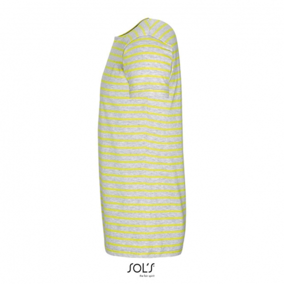 MILES MEN - ROUND NECK STRIPED T-SHIRT
