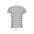 MILES MEN - ROUND NECK STRIPED T-SHIRT