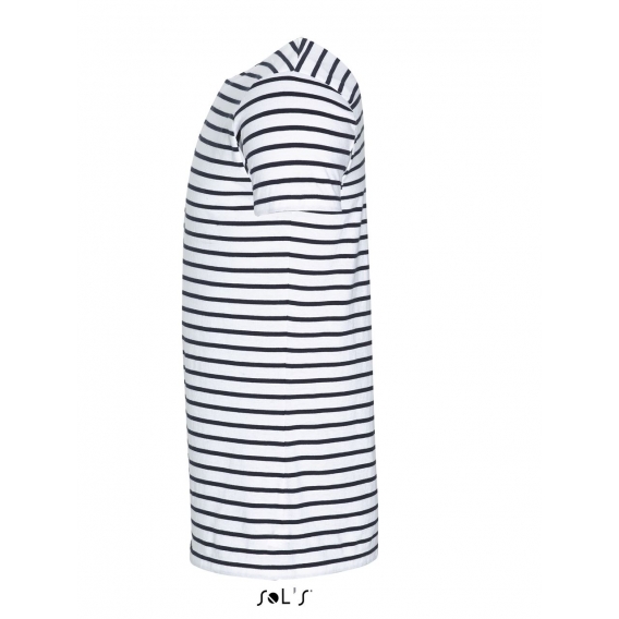 MILES MEN - ROUND NECK STRIPED T-SHIRT