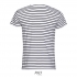 MILES MEN - ROUND NECK STRIPED T-SHIRT