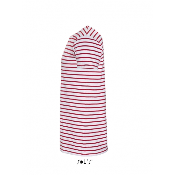 MILES MEN - ROUND NECK STRIPED T-SHIRT