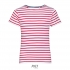 MILES KIDS - ROUND NECK STRIPED T-SHIRT