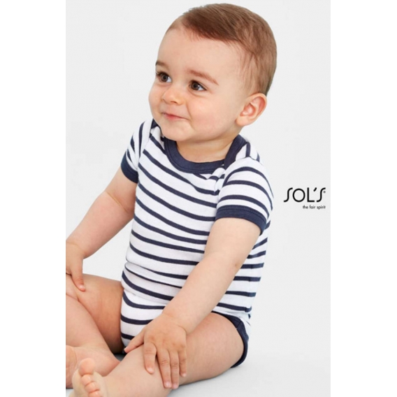 MILES BABY - STRIPED BODYSUIT