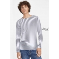 MARINE MEN - LONG SLEEVE STRIPED T-SHIRT