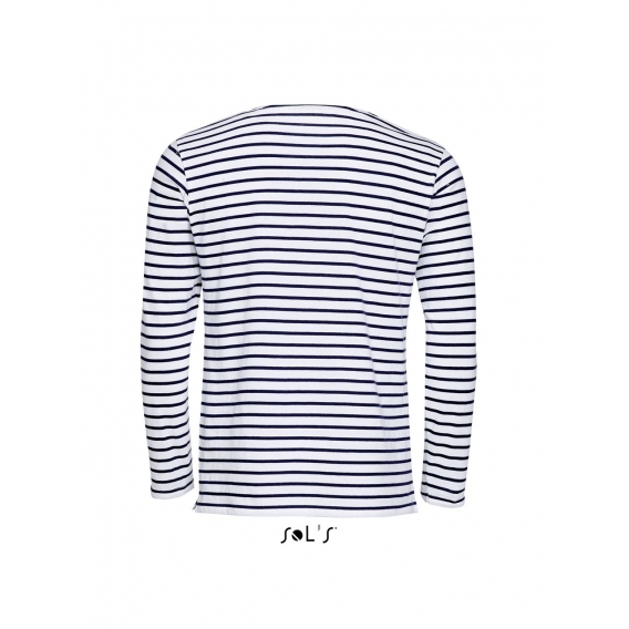 MARINE MEN - LONG SLEEVE STRIPED T-SHIRT
