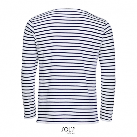 MARINE MEN - LONG SLEEVE STRIPED T-SHIRT