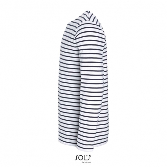 MARINE MEN - LONG SLEEVE STRIPED T-SHIRT