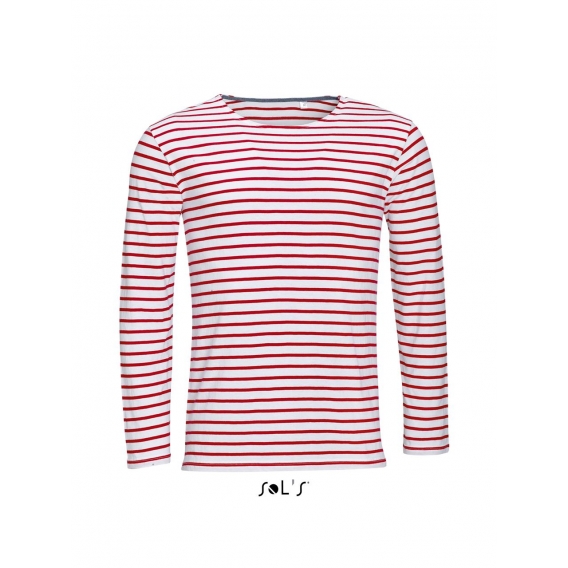 MARINE MEN - LONG SLEEVE STRIPED T-SHIRT