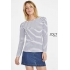 MARINE WOMEN - LONG SLEEVE STRIPED T-SHIRT