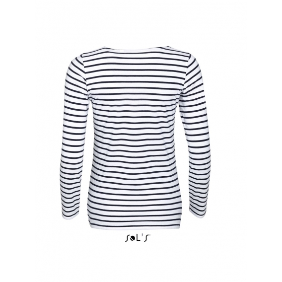 MARINE WOMEN - LONG SLEEVE STRIPED T-SHIRT