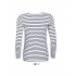 MARINE WOMEN - LONG SLEEVE STRIPED T-SHIRT
