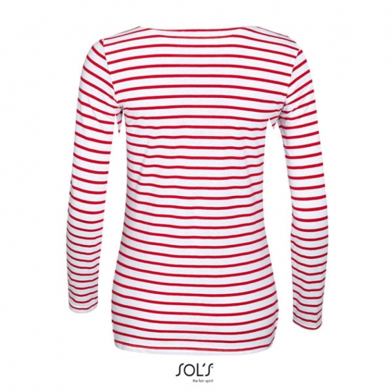 MARINE WOMEN - LONG SLEEVE STRIPED T-SHIRT