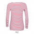MARINE WOMEN - LONG SLEEVE STRIPED T-SHIRT