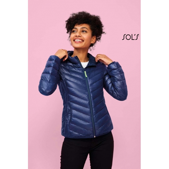 RAY WOMEN - LIGHT HOODED DOWN JACKET