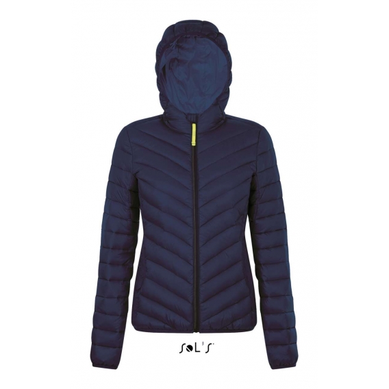 RAY WOMEN - LIGHT HOODED DOWN JACKET