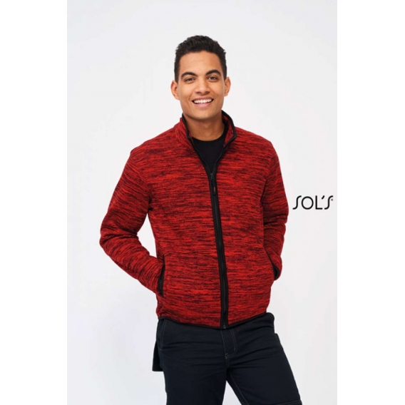 TURBO - KNITTED FLEECE JACKET