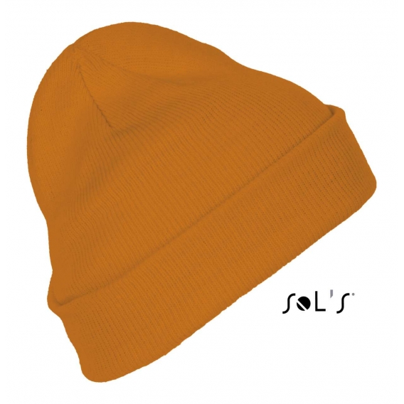 PITTSBURGH - SOLID-COLOUR BEANIE WITH CUFFED DESIGN