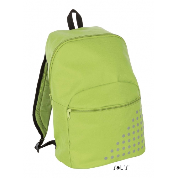 COSMO - 600D POLYESTER BACKPACK WITH REFLECTIVE DETAIL