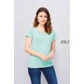 MIA WOMEN'S ROUND-NECK FITTED T-SHIRT