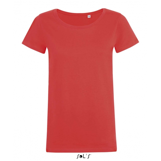 MIA WOMEN'S ROUND-NECK FITTED T-SHIRT