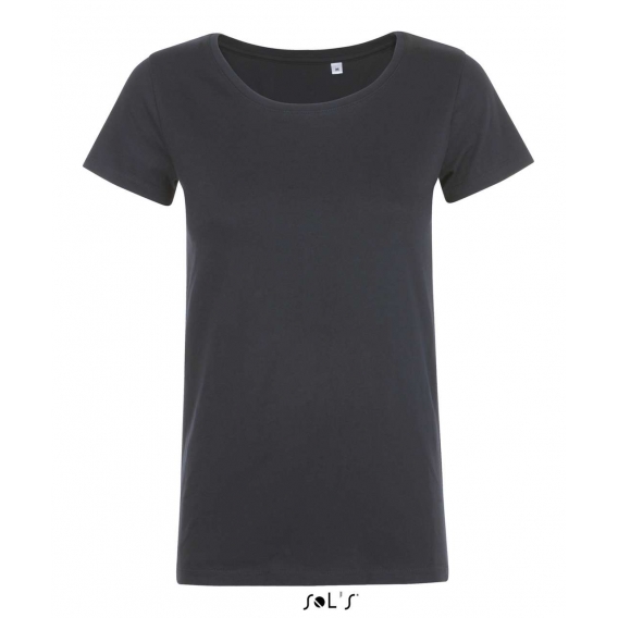 MIA WOMEN'S ROUND-NECK FITTED T-SHIRT