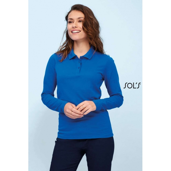 PERFECT LSL WOMEN - LONG-SLEEVE PIQUÉ POLO SHIRT