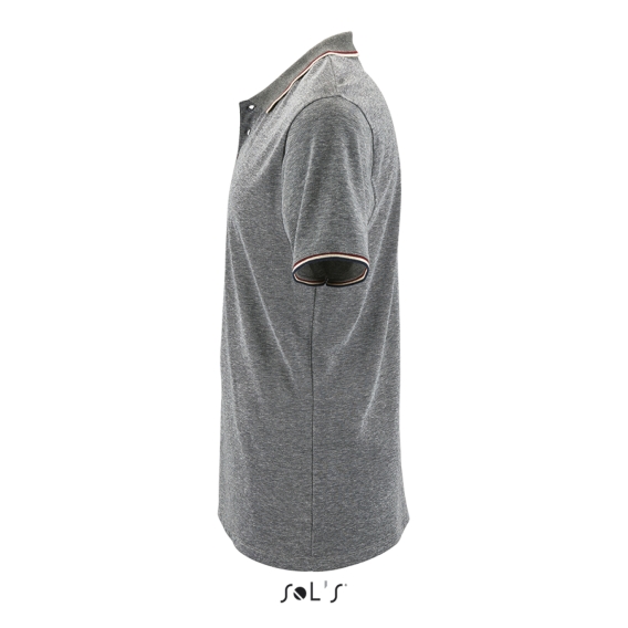 PANAME MEN - HEATHER POLO SHIRT