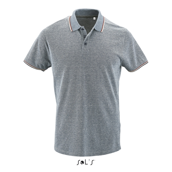 PANAME MEN - HEATHER POLO SHIRT