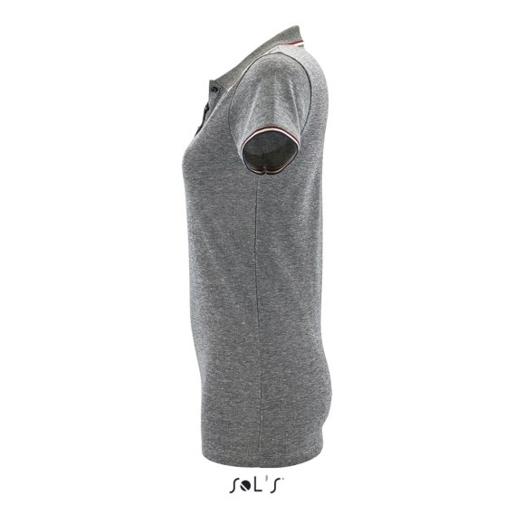 PANAME WOMEN - HEATHER POLO SHIRT