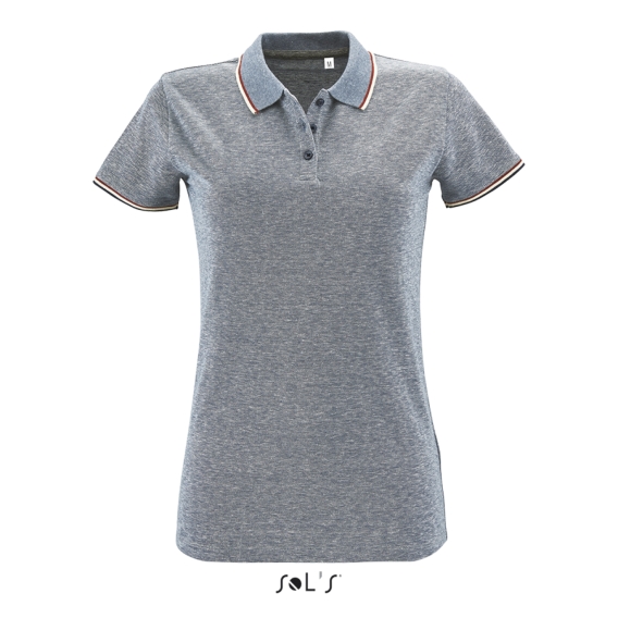 PANAME WOMEN - HEATHER POLO SHIRT