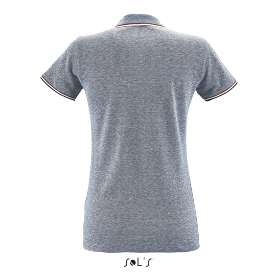 PANAME WOMEN - HEATHER POLO SHIRT