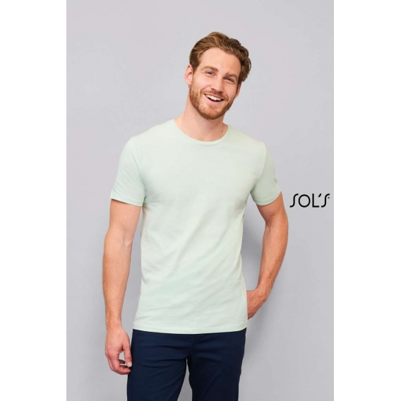 MARTIN MEN - ROUND-NECK FITTED JERSEY T-SHIRT