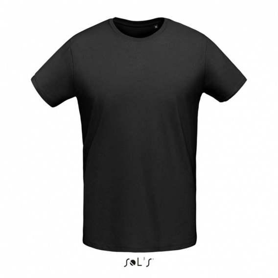 MARTIN MEN - ROUND-NECK FITTED JERSEY T-SHIRT
