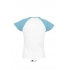 MILKY - WOMEN'S 2-COLOR RAGLAN SLEEVES T-SHIRT