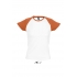 MILKY - WOMEN'S 2-COLOR RAGLAN SLEEVES T-SHIRT