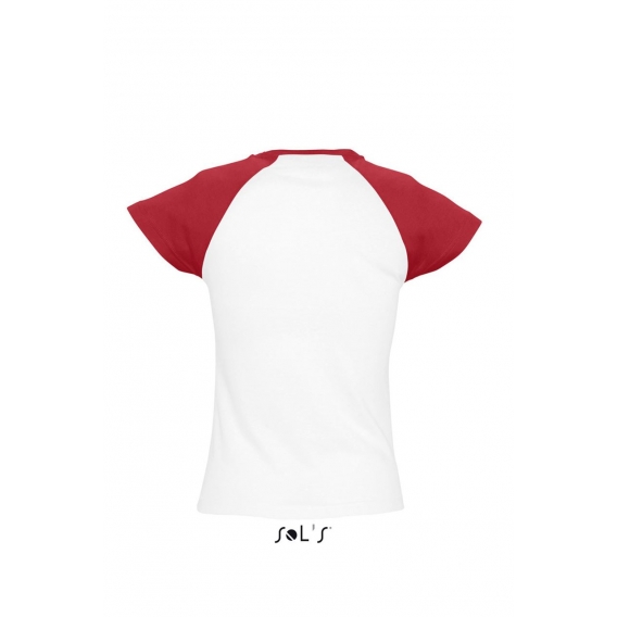 MILKY - WOMEN'S 2-COLOR RAGLAN SLEEVES T-SHIRT