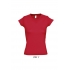 MOON - WOMEN’S V-NECK T-SHIRT