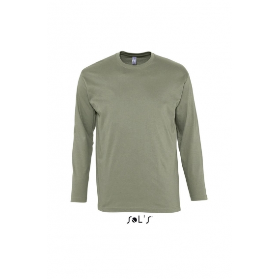 MONARCH - MEN'S ROUND COLLAR LONG SLEEVE T-SHIRT