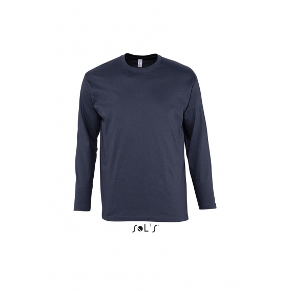 MONARCH - MEN'S ROUND COLLAR LONG SLEEVE T-SHIRT
