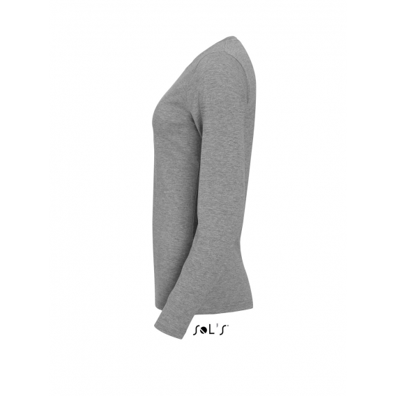 MAJESTIC - WOMEN'S ROUND COLLAR LONG SLEEVE T-SHIRT