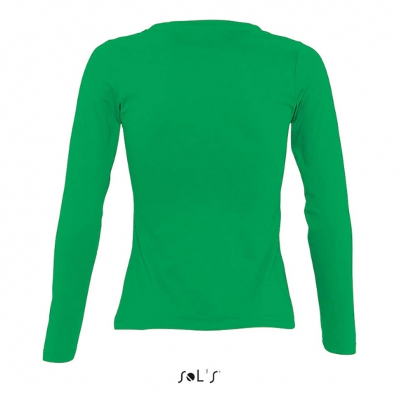 MAJESTIC - WOMEN'S ROUND COLLAR LONG SLEEVE T-SHIRT