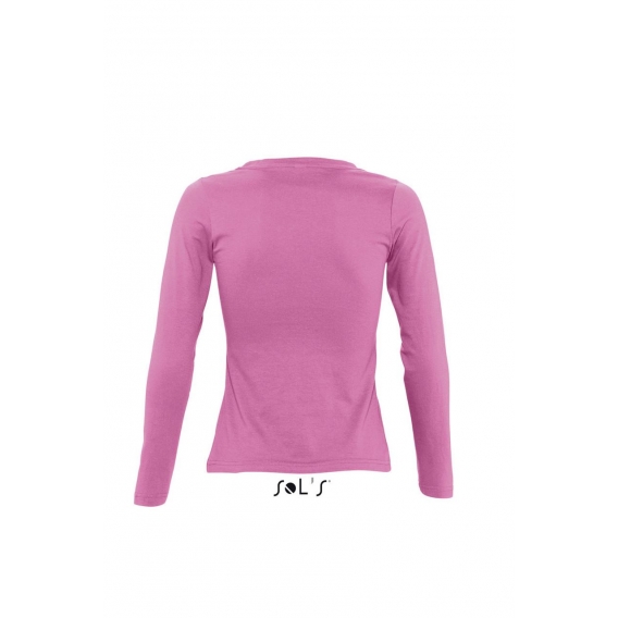 MAJESTIC - WOMEN'S ROUND COLLAR LONG SLEEVE T-SHIRT