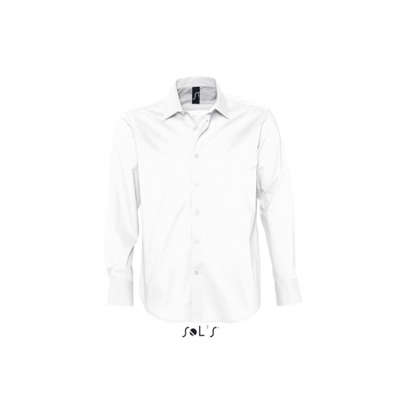 BRIGHTON - LONG SLEEVE STRETCH MEN'S SHIRT